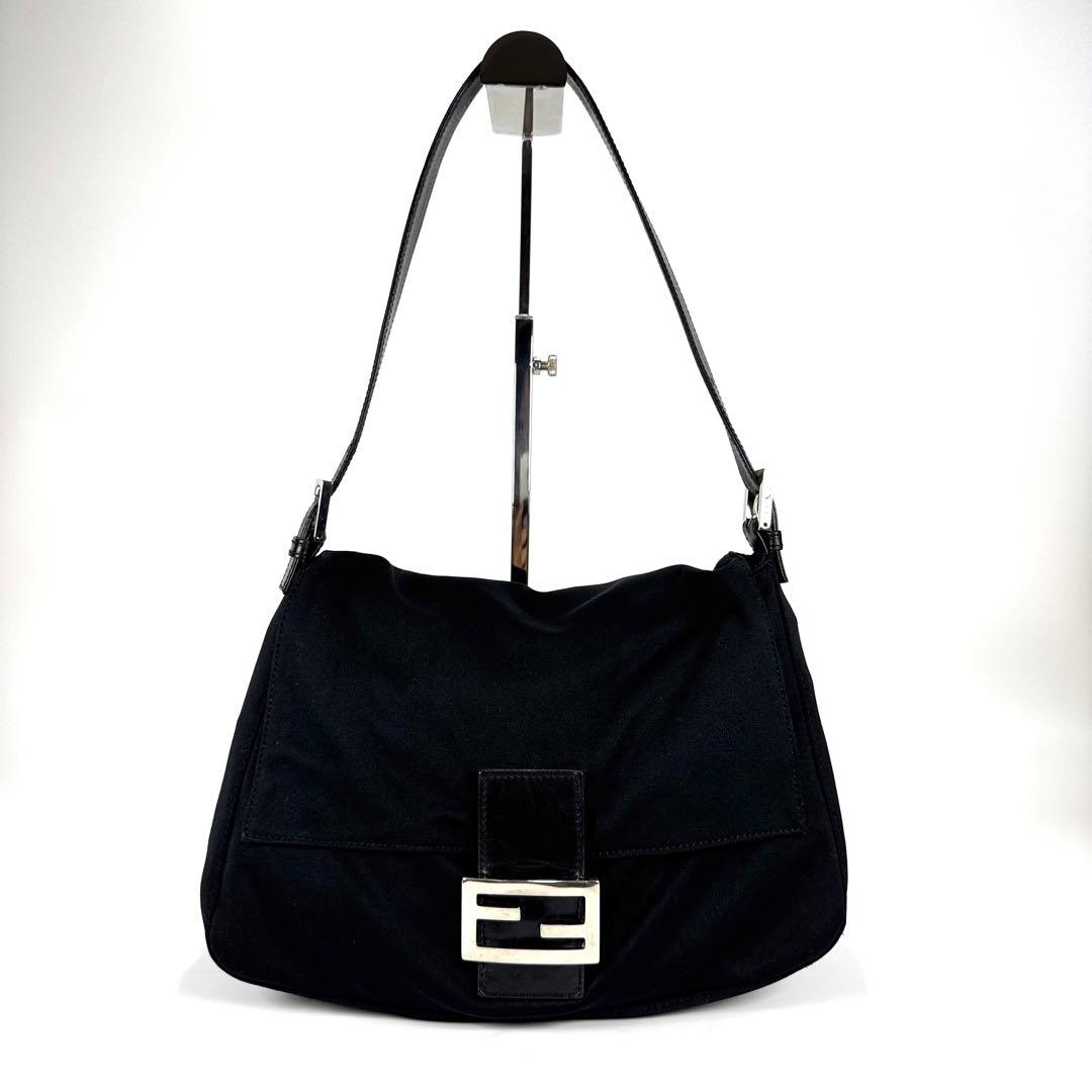 極美品✨ FENDI マンマバケット コットンジャージ ブラック 黒の通販は