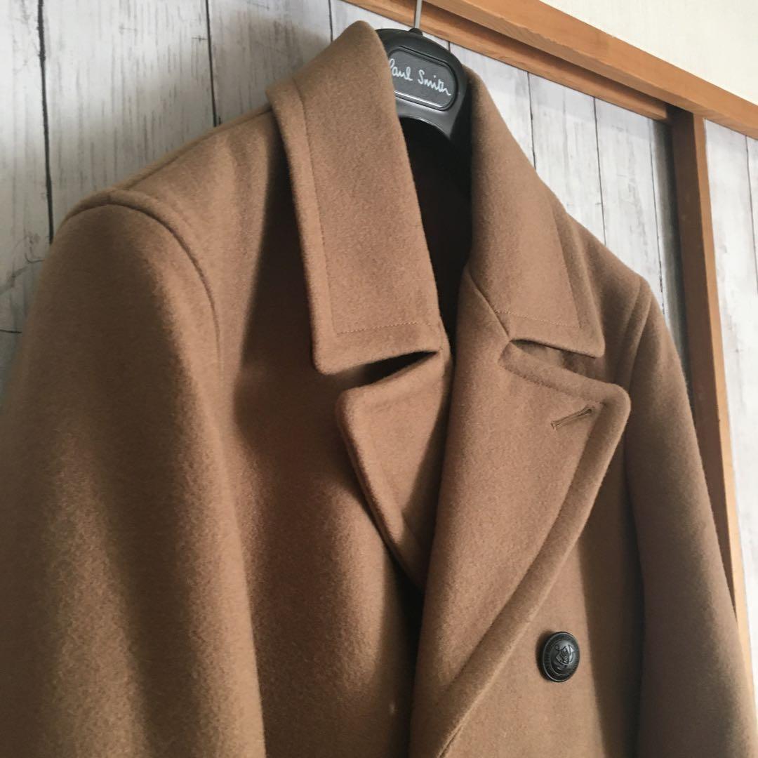 ポールスミス ピーコート ダブルブレスト ベージュ S - メルカリ