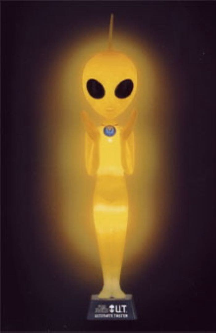 日清　カップヌードル　宇宙人　U T 等身大ルームライト　フィギュア　懸賞品 日清 カップヌードル 懸賞 宇宙人 UT等身大ルームライト フィギュア 激