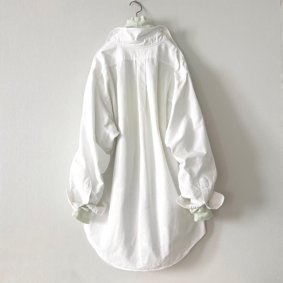 Ralph Lauren ビッグコットンオックスフォードシャツ ボタンダウン