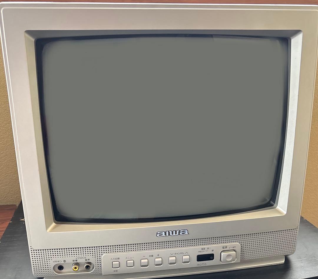 masayan様 専用】aiwa 14型ブラウン管テレビ(2002年製) - メルカリ