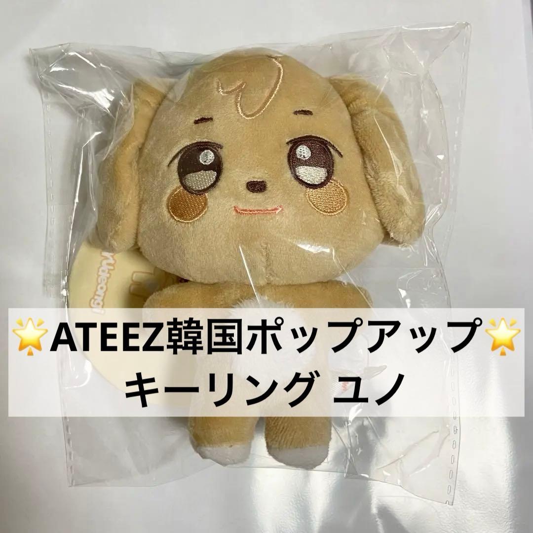 ATEEZ ユノ チュドンイ ANITEEZ POPUP キーリング ぬいぐるみ - メルカリ