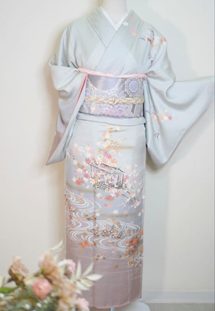 訪問着4点フルセット 666B 入学式 卒業式 結婚式 七五三 お宮参り訪問