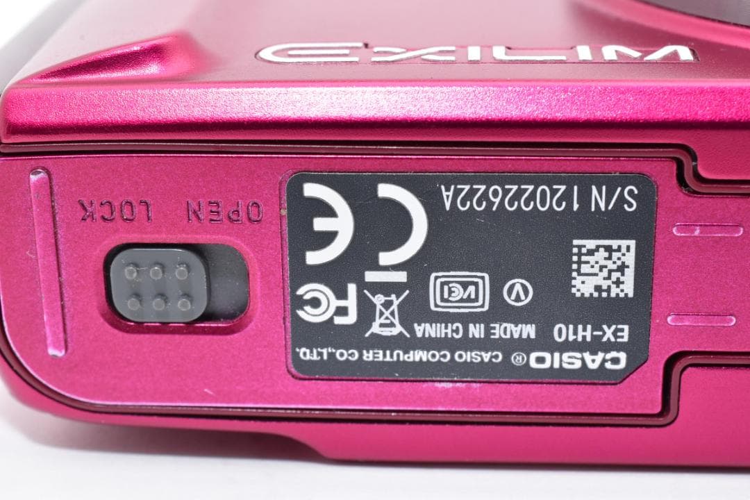 カシオ CASIO EXILIM EX-H10 ピンク ジャンク ＃A401 - メルカリ
