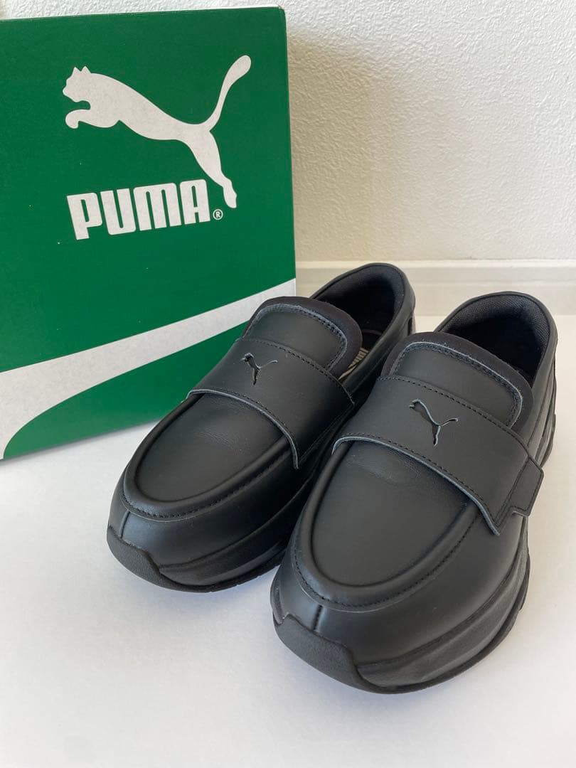 PUMA LOAFYR WNS ローファー ブラック 23.5cm - メルカリ