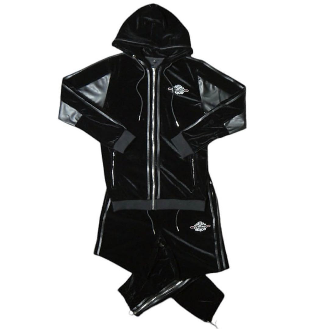 Yvngboi p着用 再販なしflyshitonly ベロアセットアップ - メルカリ