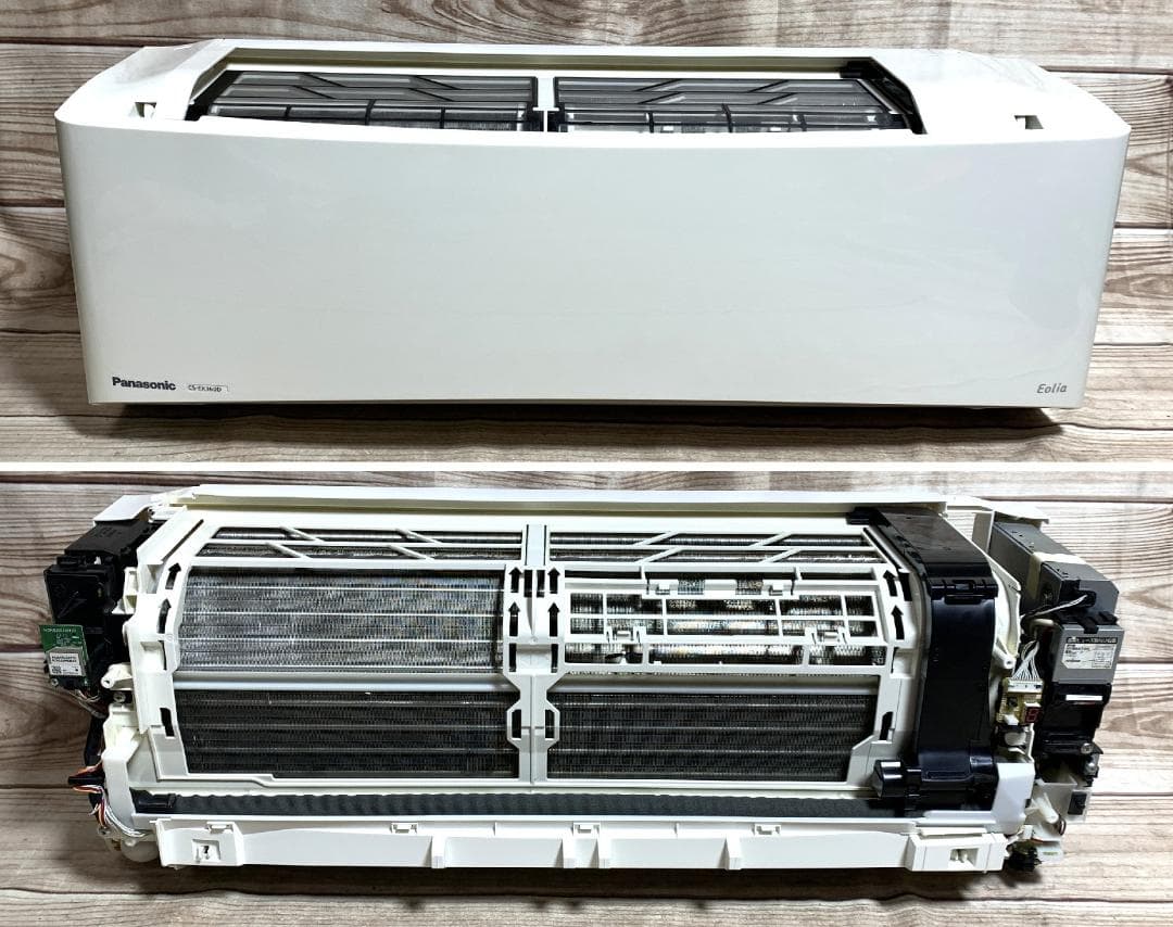 パナ 15畳 3.6kW 100V ナノイーX CS-EX360D 分解清掃済