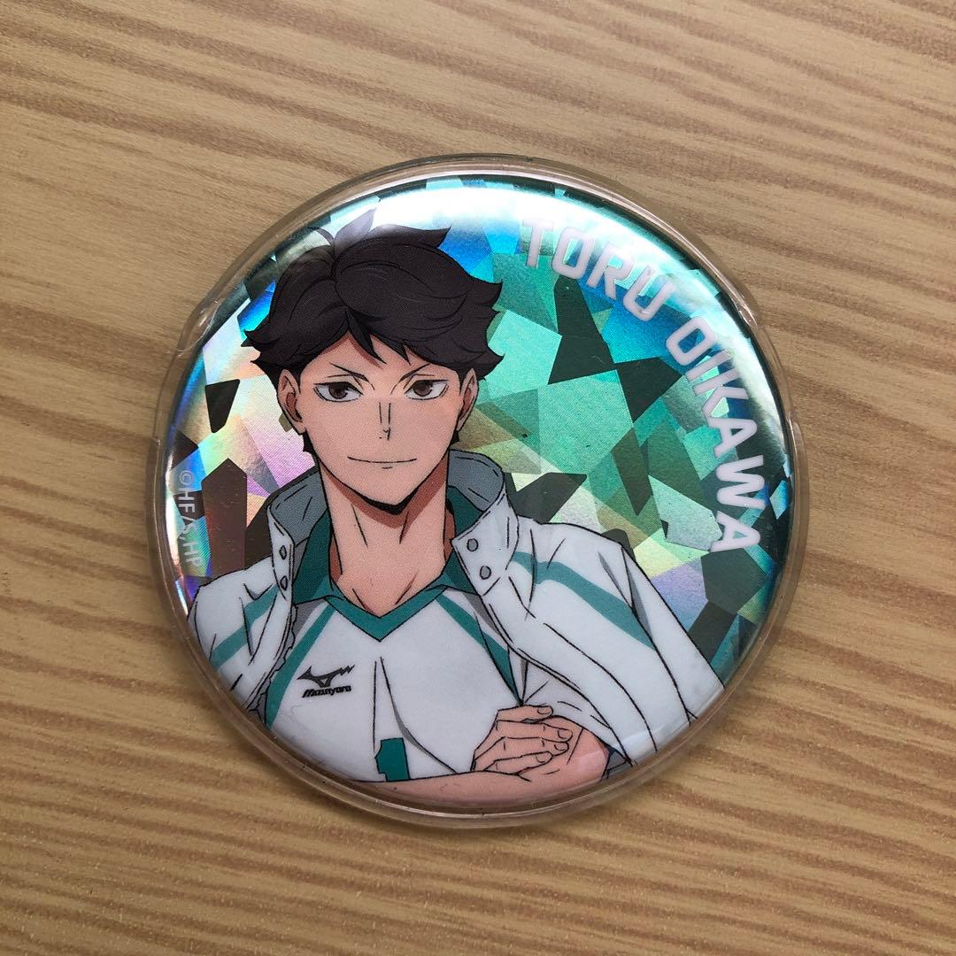 ハイキュー 及川徹 缶バッジ - メルカリ