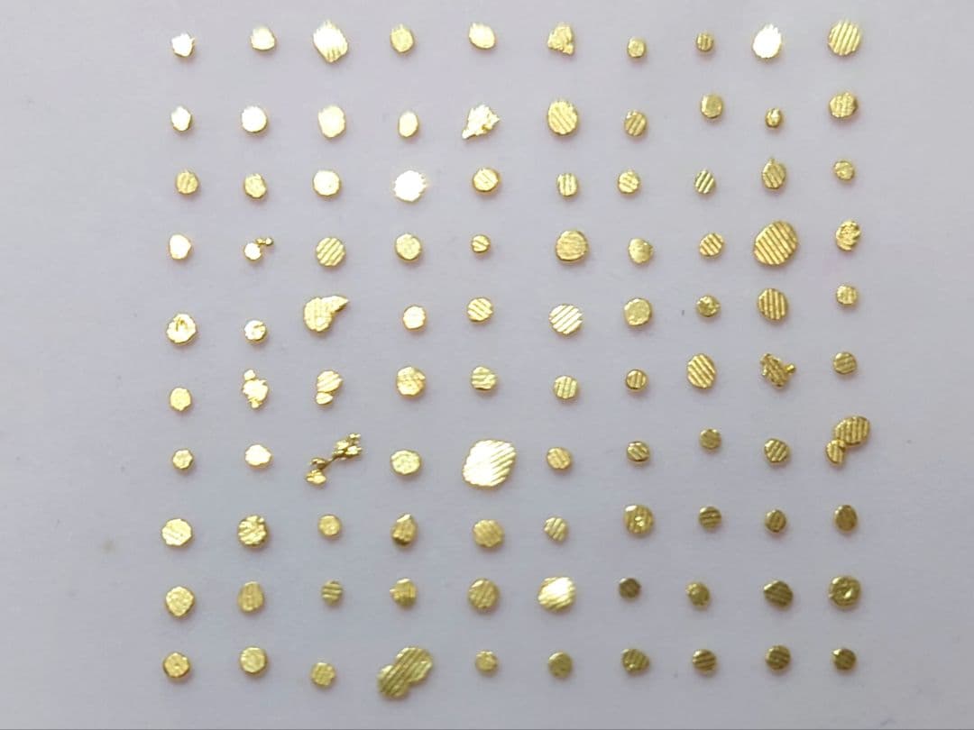 土肥金山 純金粒 砂金 100粒 ② 土肥金山 砂金 100粒 土肥金山 砂金