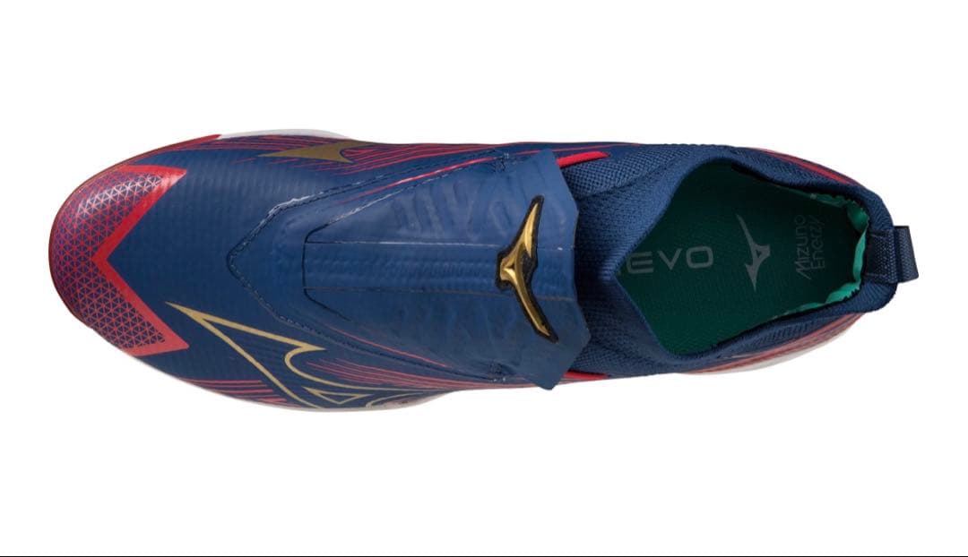 Mizuno 11GP2300 ネイビー×ゴールド シューズ　25.5cm