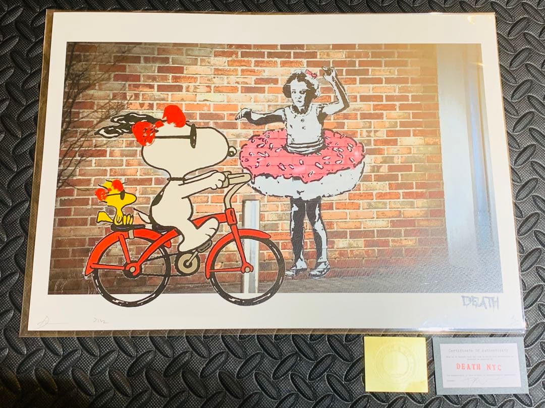 SOLD！ありがとうございました。DEATH NYC 世界限定100枚