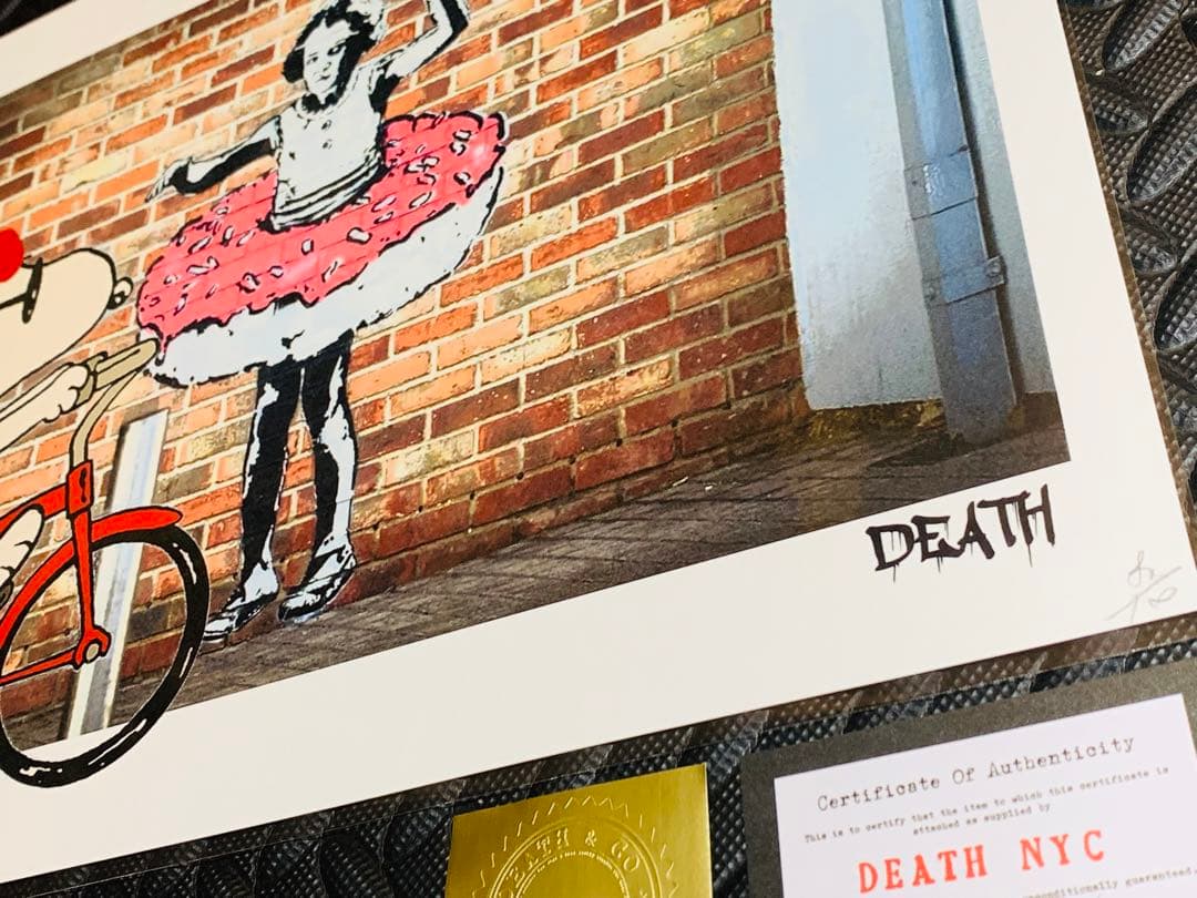 SOLD！ありがとうございました。DEATH NYC 世界限定100枚