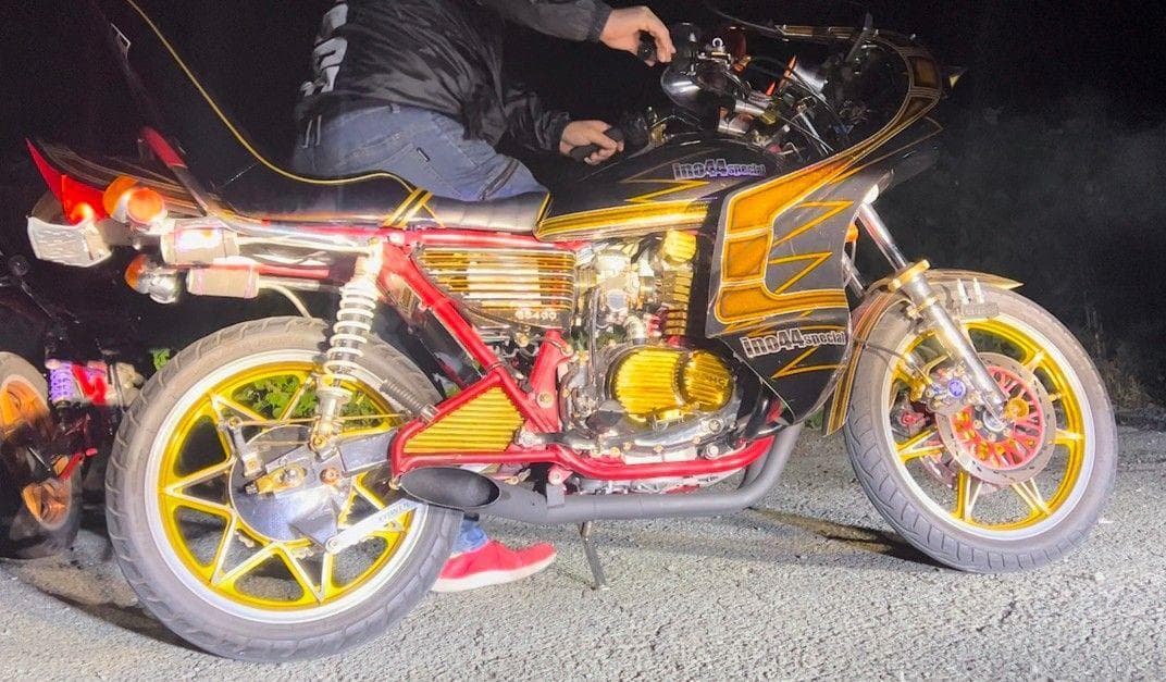 REDSTAGE 猪管3 メガサイクロン 外伝 メッキ GS400 ハス切り - メルカリ