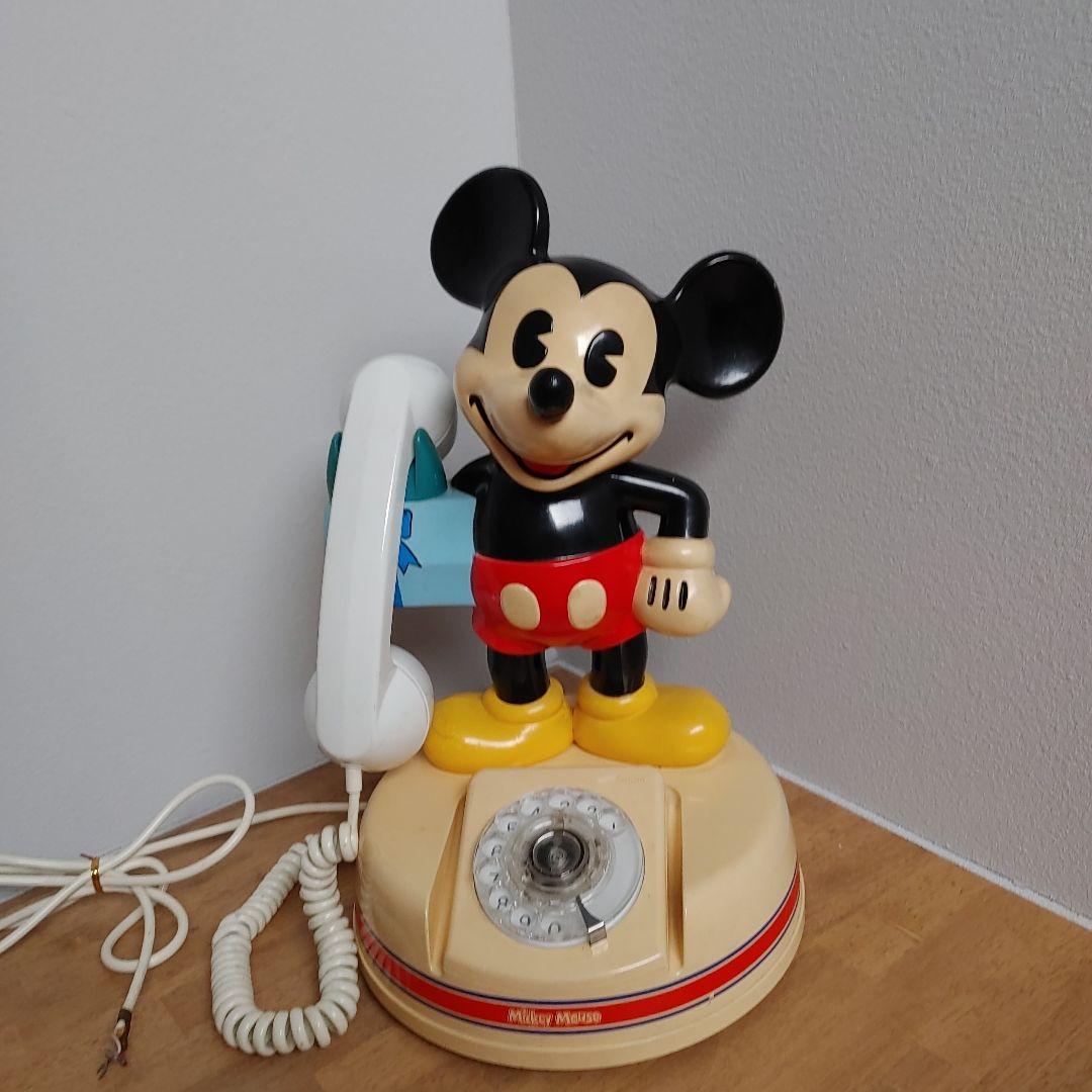 ミッキー ダイヤル式電話 DK-641 - メルカリ