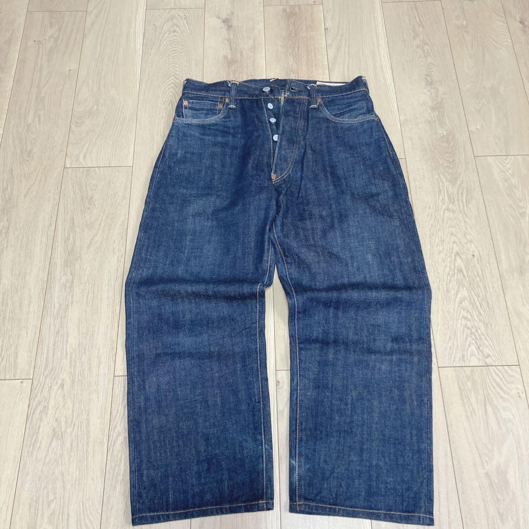 美品✨️EVISU JEANS No.2 濃紺31×35 赤カモメ 日本製 赤耳 - メルカリ