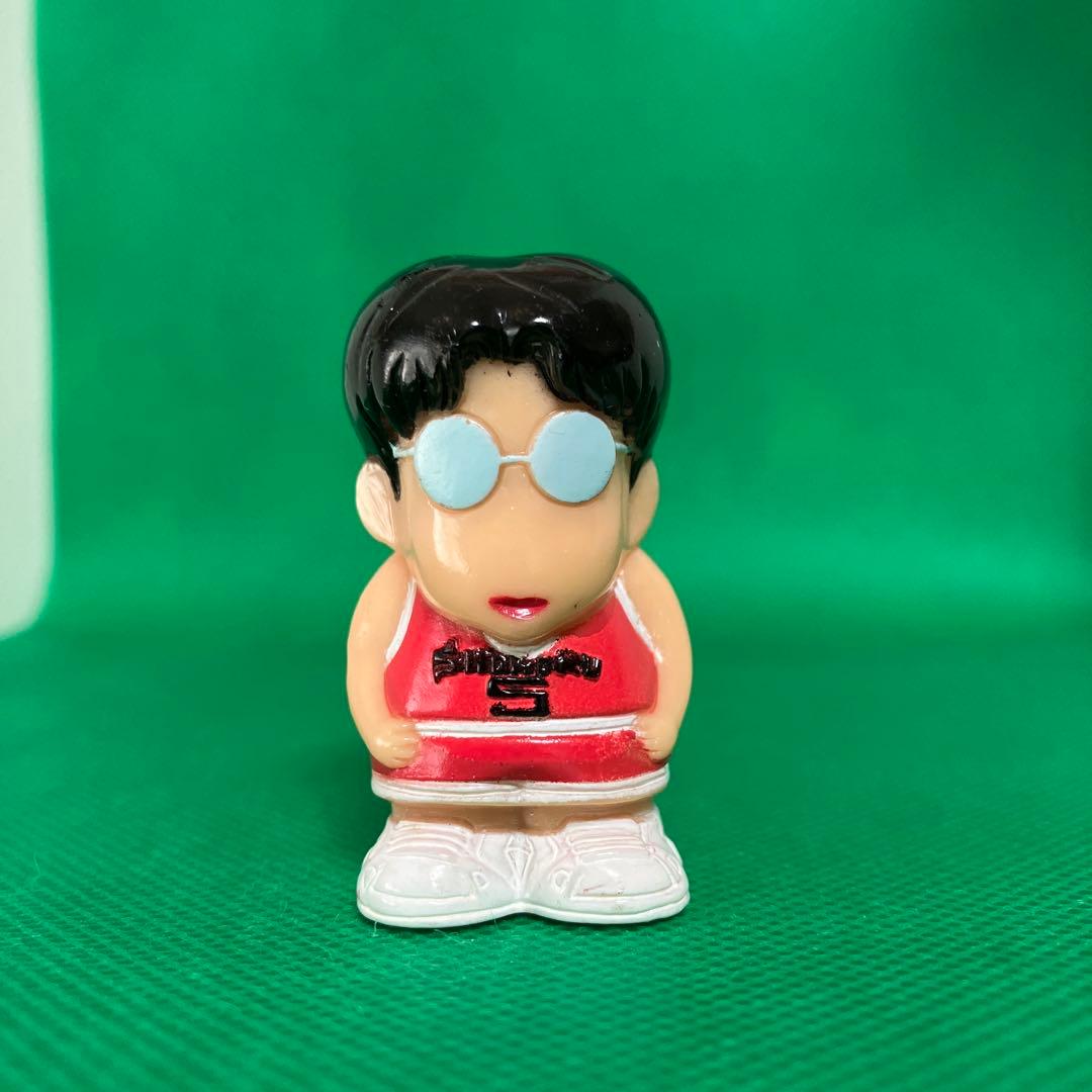 スラムダンク ソフビ指人形☆木暮公延☆泣かすなよ桜木！問題児のクセ