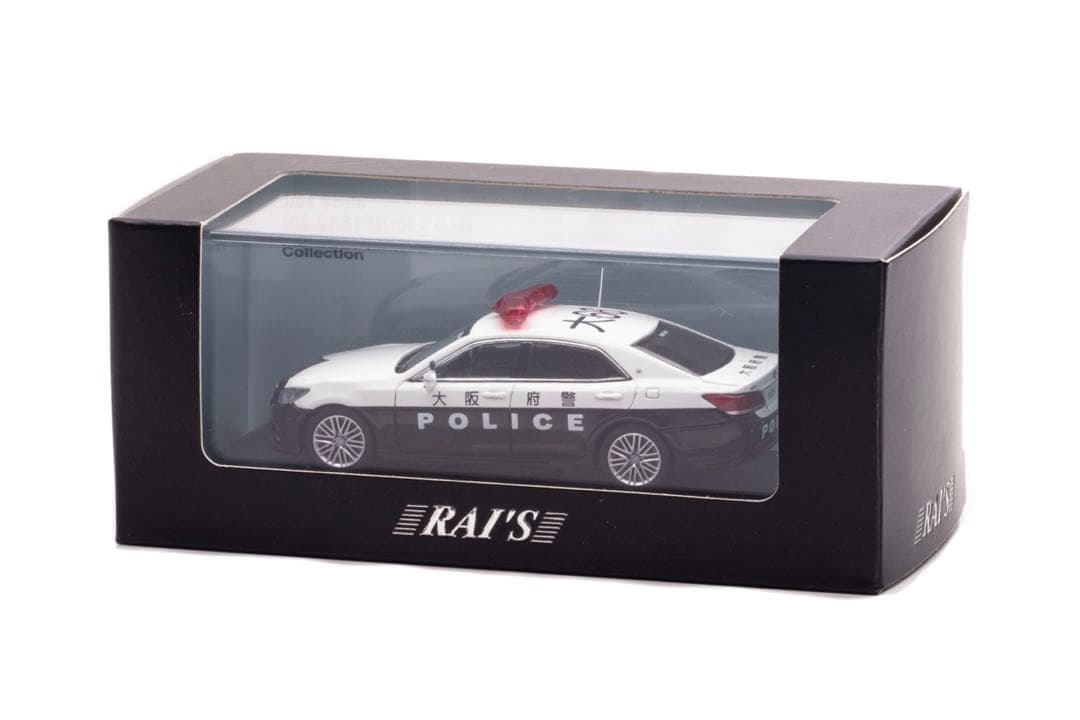 レイズ】1/64スケール・トヨタ 210系クラウン 大阪府警 パトロールカー