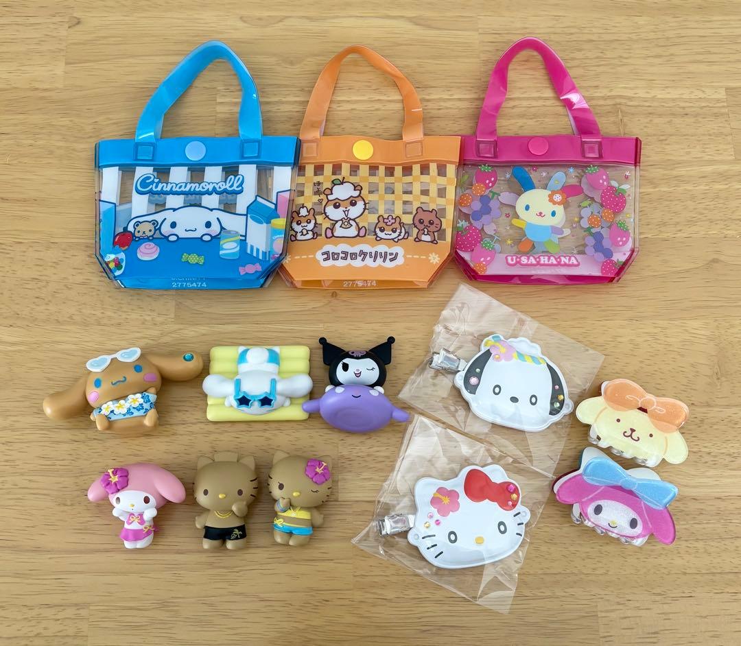 サンリオ雑貨まとめ みんなで日焼けバカンス おめんみたいなヘア