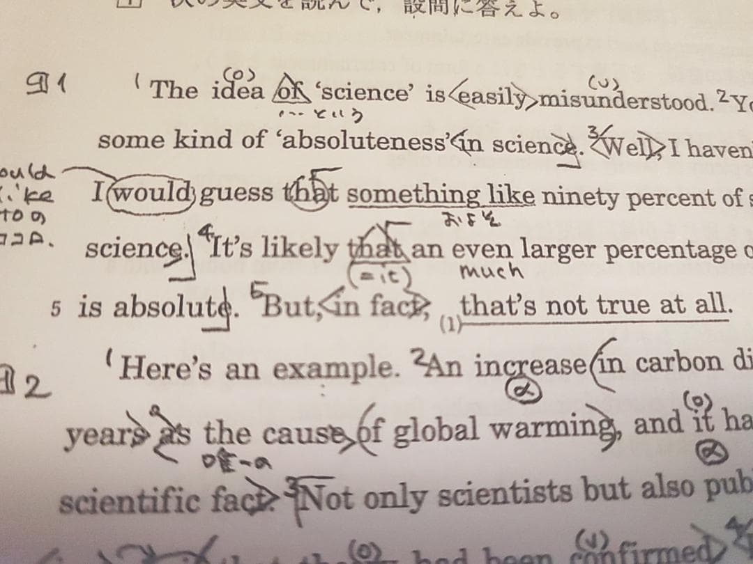 河合塾の木原史先生による総合英語トップ・ハイ講義プリント集のセット