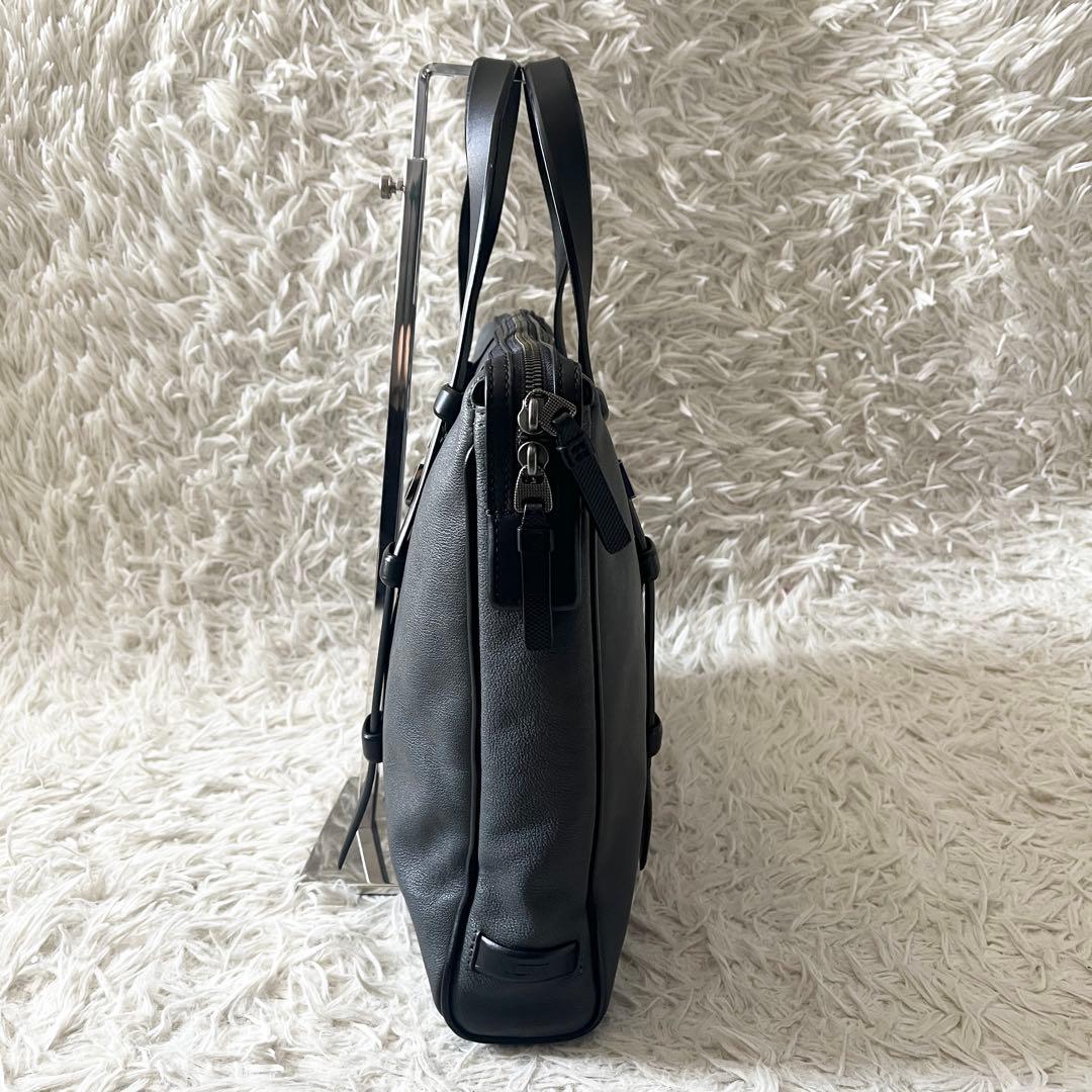 美品✨TUMI トゥミ ブリーフケース 68917IRN ハリソン ダークグレー