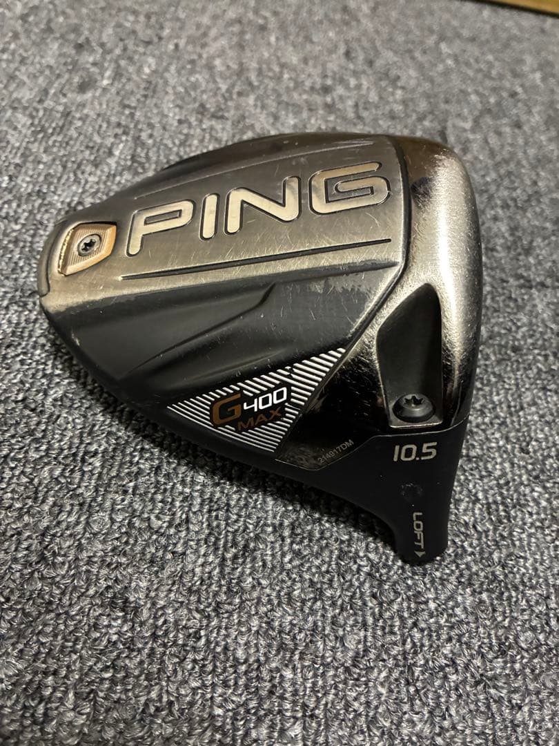 PING G400 MAX 10.5° ヘッドのみ