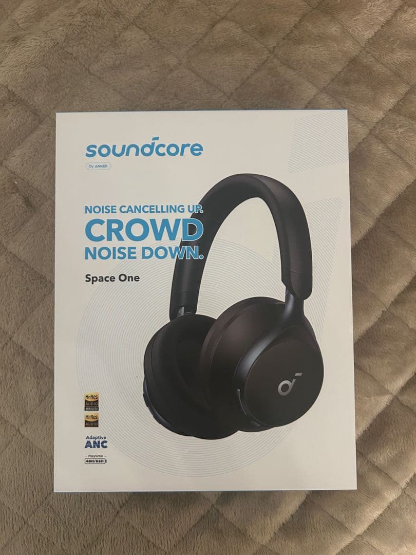 Anker soundcore Space One ワイヤレスヘッドホン Amazon.com: Soundcore by Anker, Space One, Active Noise Cancelling