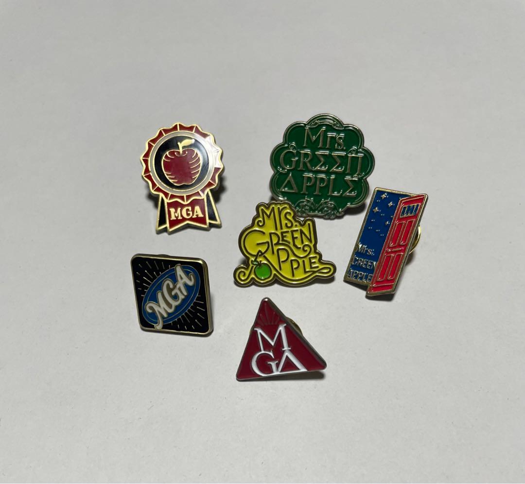 Mrs.GREEN APPLE ピンバッジセット - メルカリ