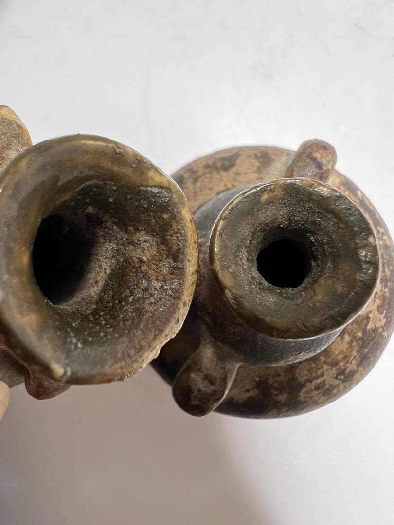 専用16世紀頃 宋胡ろく壺4点 最大h6cm 最長幅約8cm 東K8-0131① - メルカリ