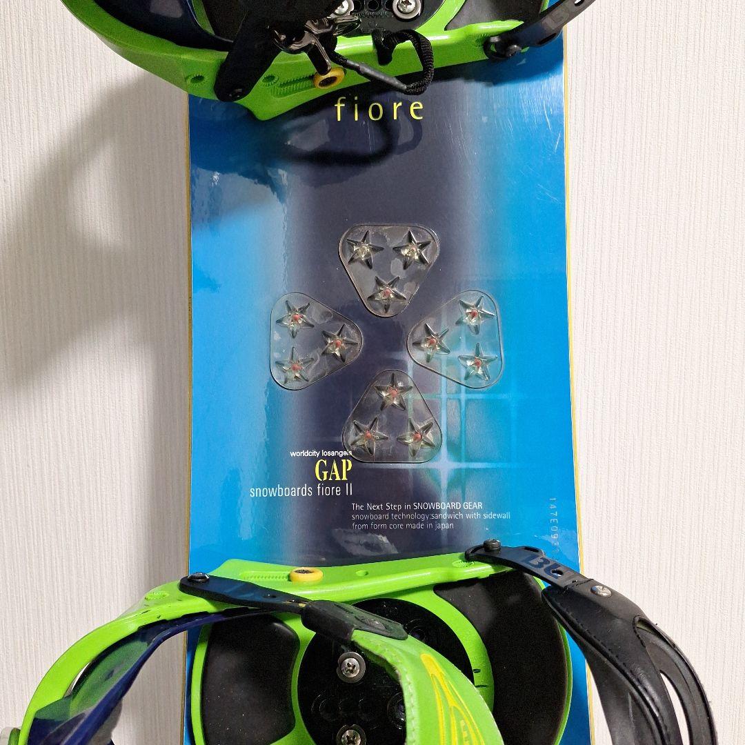 スノーボードセット GAP稀少フィオレ147センチ バートンカスタムM