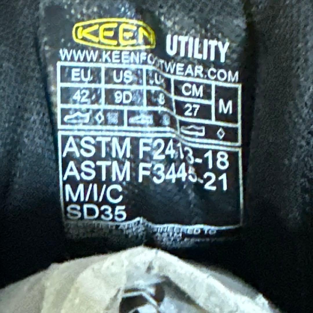KEEN ARVADA ESD 安全靴 27.0cm 新品