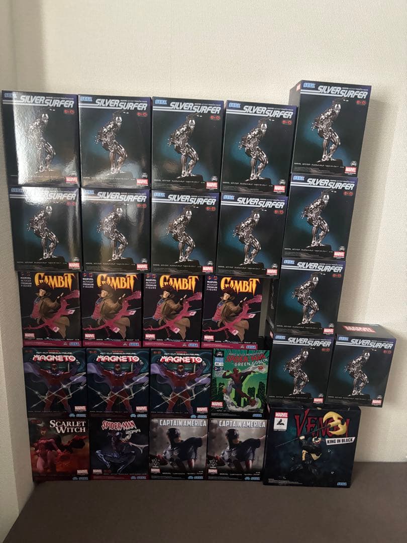 marvel マーベル まとめ売り フィギュア 24個 - メルカリ