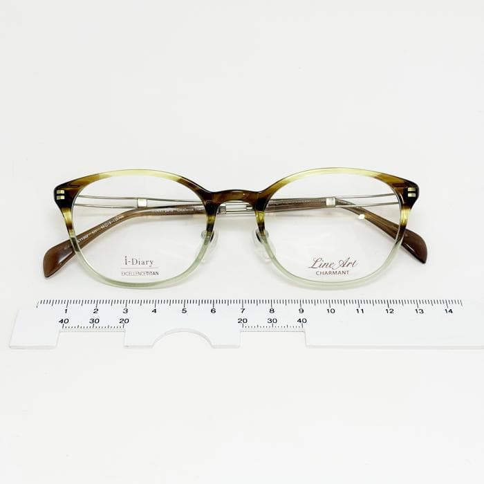 遠近老眼鏡SET】ラインアート デュオ XL11302-KH-49 新