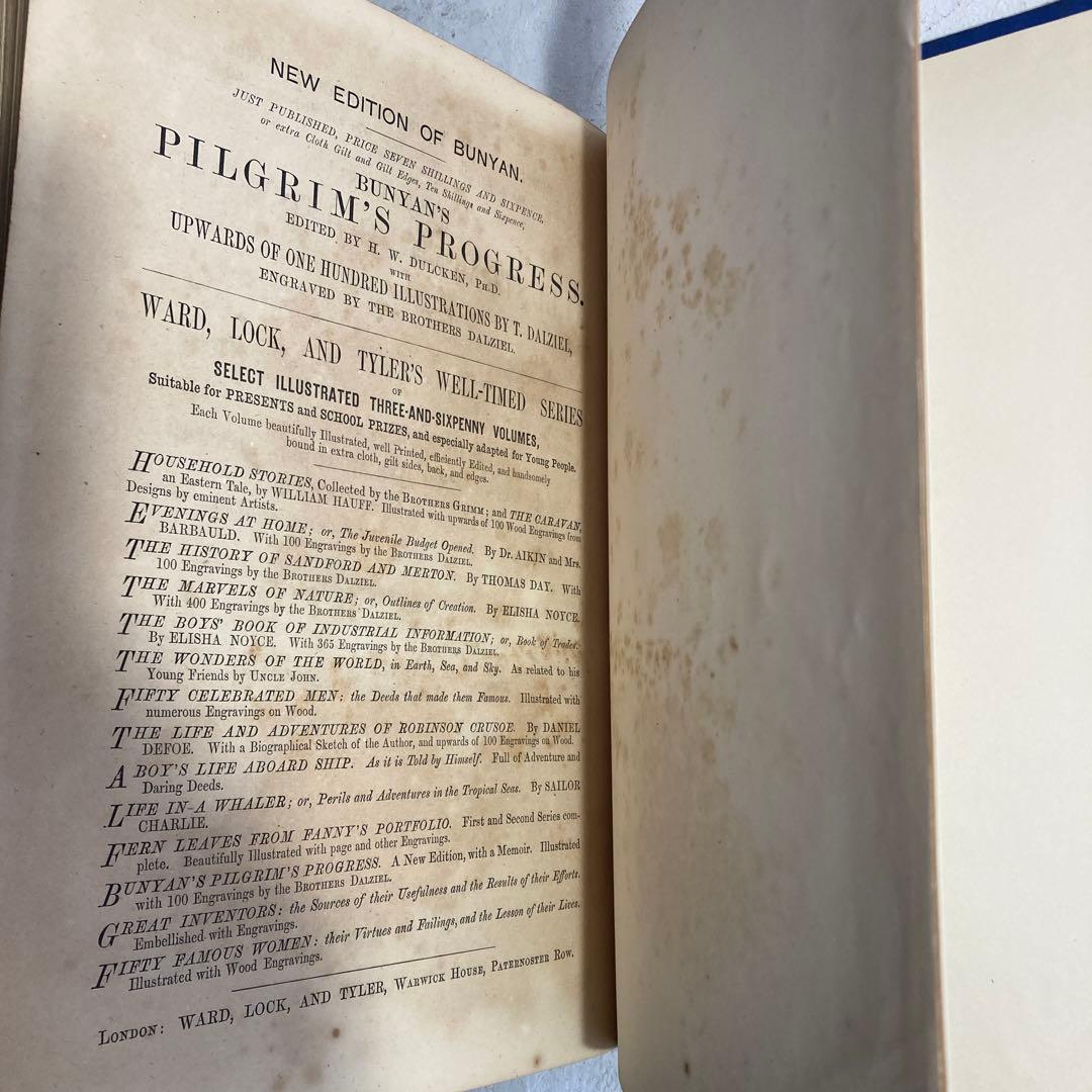 希少 19世紀 ジョージ・ダルジール挿絵 アラビアンナイト アンティーク