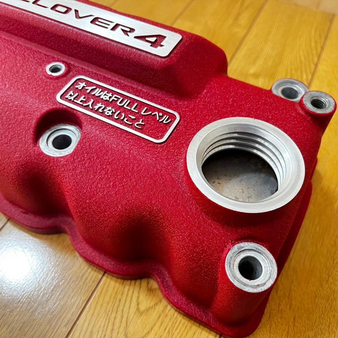 スバル サンバー タペットカバー 後期 赤帽仕様 塗装後未使用 結晶塗装