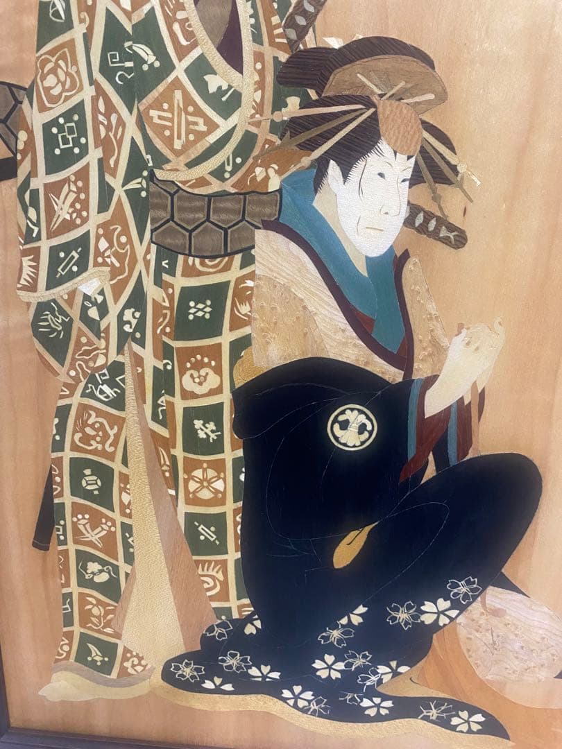 寄木絵画 東洲斎写楽 マーケタリー ウォールアート - メルカリ