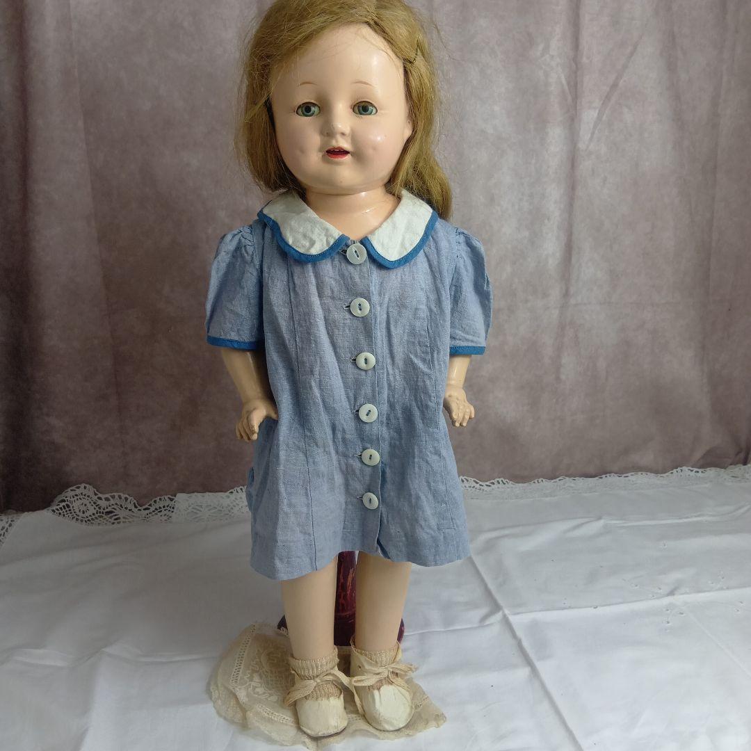 ♥大きく大人しげなヴィンテージ　コンポジションドール♥