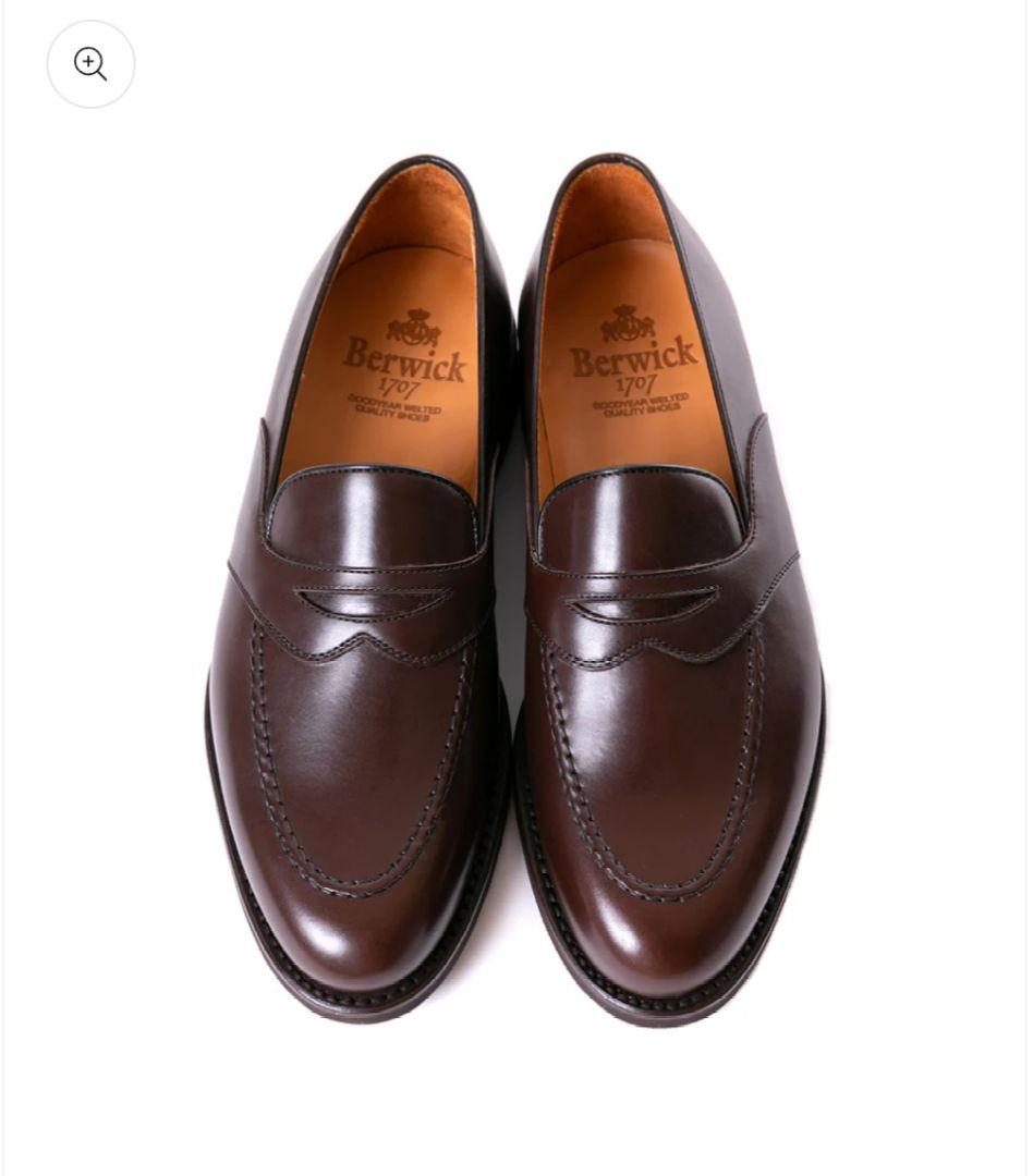 b*ン様 【美品】Berwick バーウィック メンズローファー 4407BCV