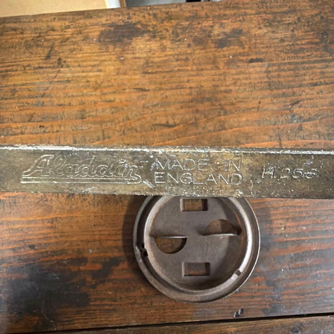 当時物 アラジン スチール芯クリーナー 天板外し - メルカリ