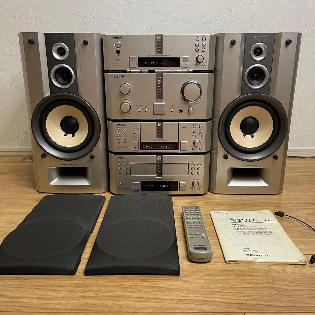 美品 SONY DHC-MD717 CDMD3枚チェンジャー付き 完動品 - メルカリ