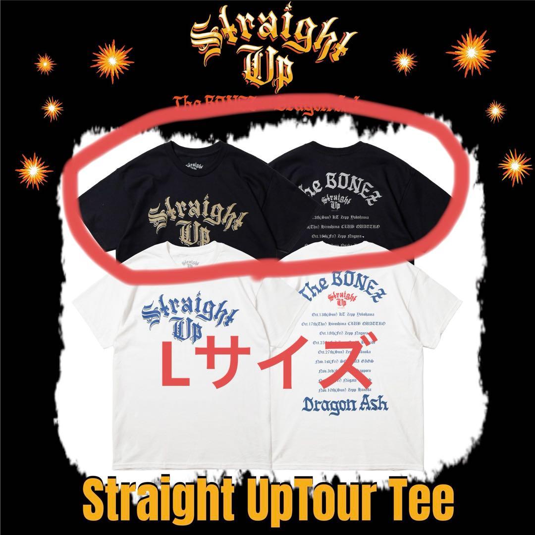 The BONEZ x Dragon Ash Straight Up Tee 黒-懐かしいヤツ