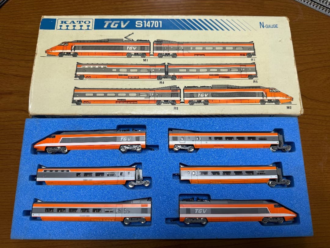 KATO TGV S14701 6両セット KATO カトー TGV S14701 鉄道模型 フランス国鉄 外国車両 Nゲージ 6両