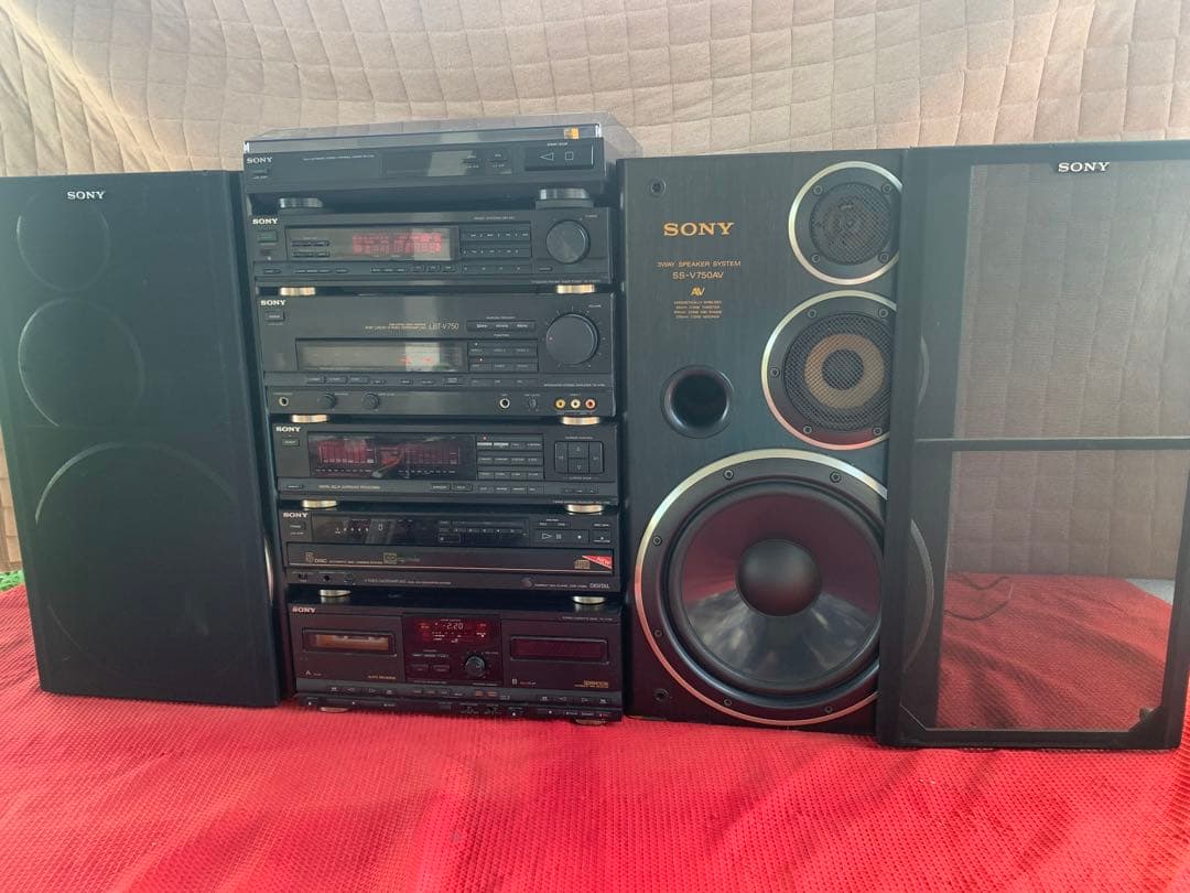 SONY Liberty LTB-V750コンポ5CD チェンジャー中古動作品 - メルカリ