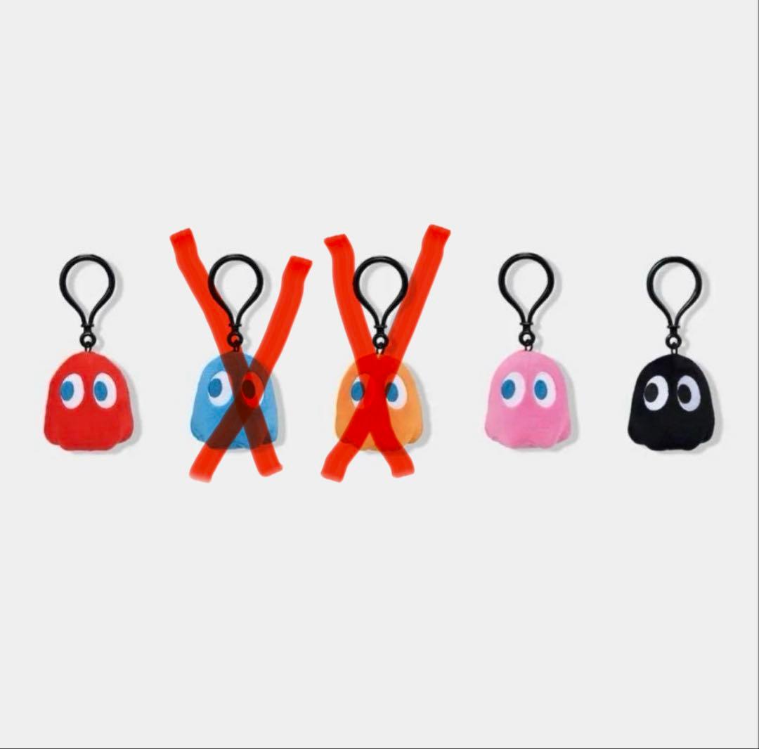 FRAGMENT PAC-MAN GHOST キーホルダーセット パックマン - メルカリ