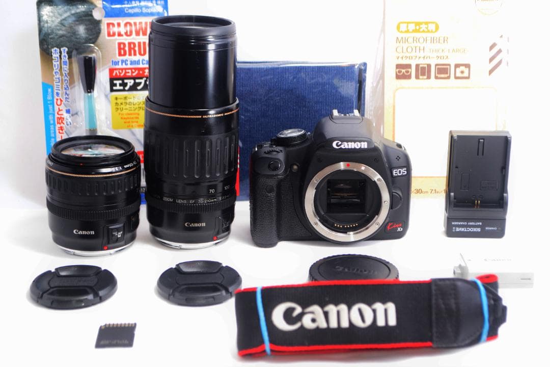 ❤初心者お勧め❤スマホ転送ＯＫ❤動画撮影❤kiss x3❤届いてすぐ使える❤