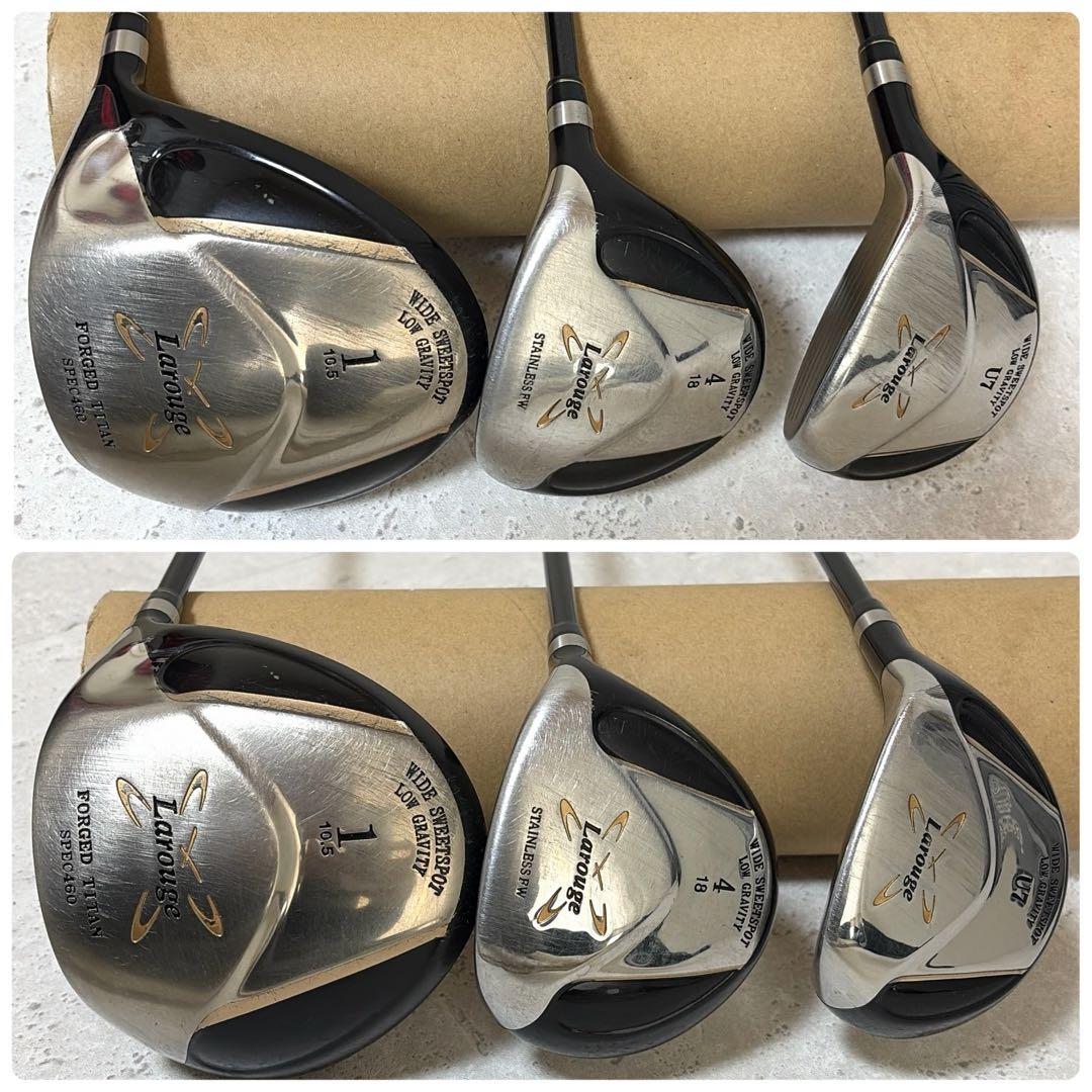 ラルージュ ゴルフクラブセット 11本 メンズ SR キャロウェイ バッグ