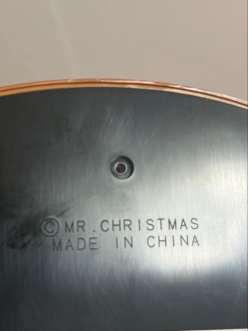 ミスタークリスマス カルーセル パラシュート オルゴール ジャンク品