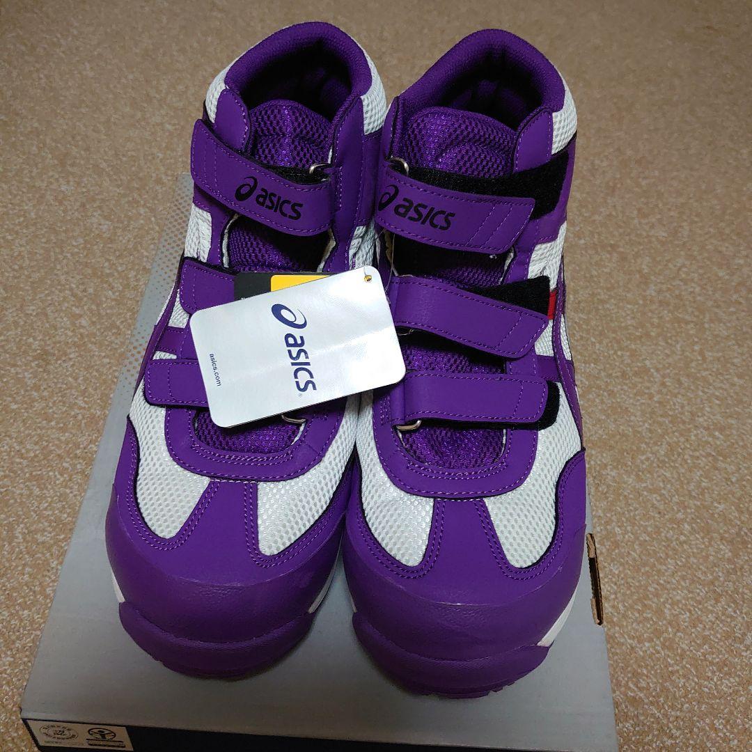 ダ*ル様 新品 廃盤 アシックス 安全靴 ウィンジョブ FIS42S 26.5c