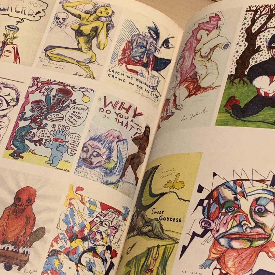 希少初回限定950部 初版 CD付無垢なるモンスター ダニエル・ジョンストン物語