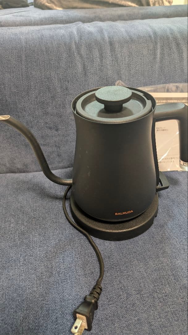 BALMUDA 電気ケトル ブラック - メルカリ