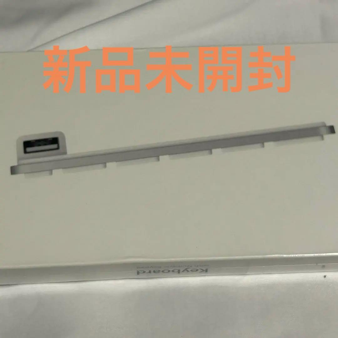 【新品未開封】Apple Keyboard 純正品(JIS) MB110J/B Apple Apple Mac アップル マック キーボード Keyboard 有線 テンキー